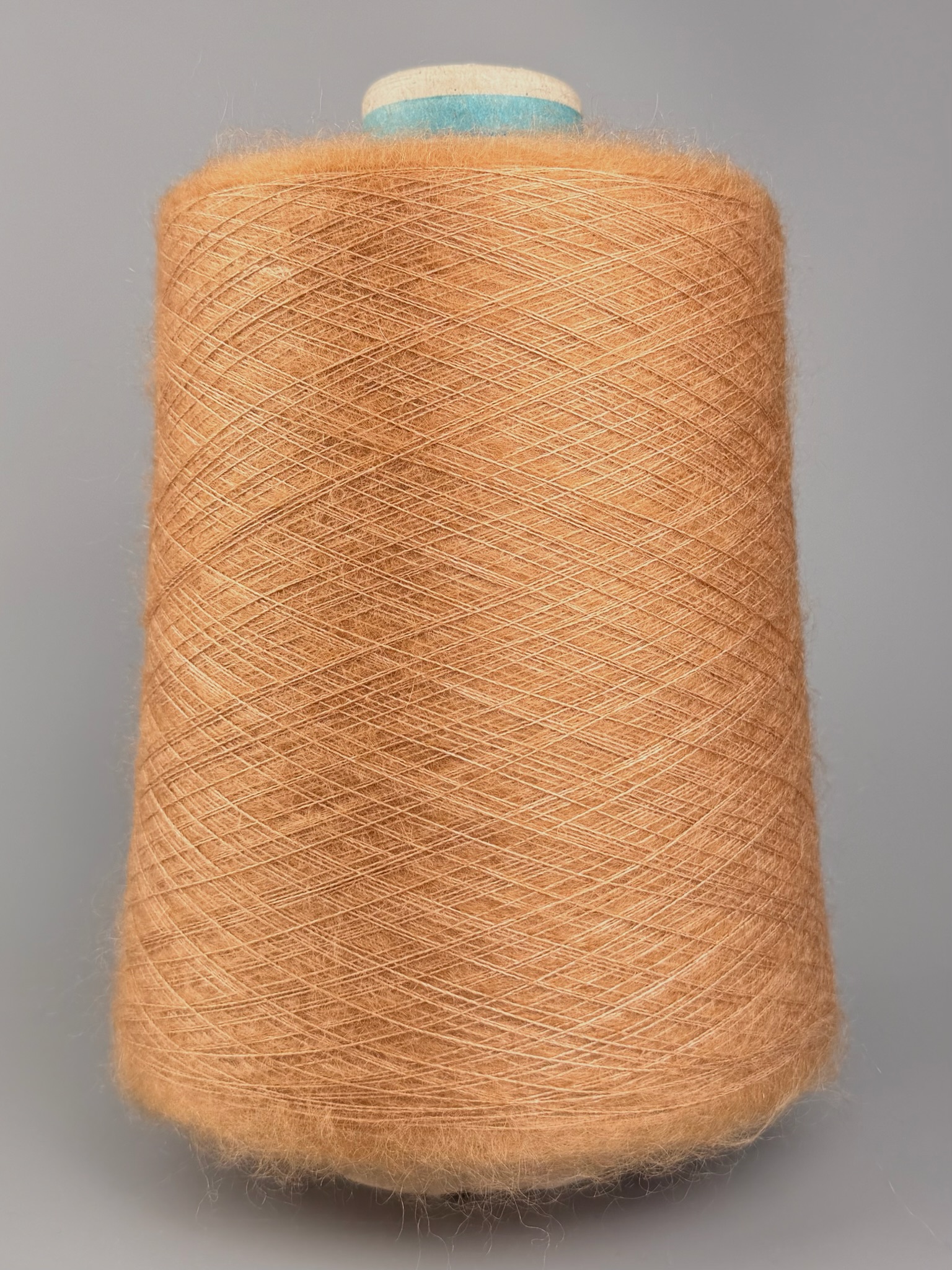 Manifattura Sesia Art. Paris Nm 15.000 – Filato in kid mohair e seta Mulberry col. Caramello 5875 foto 2